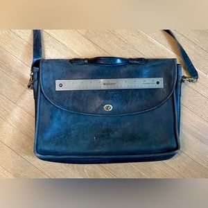 Coach briefcase. I bought this in the 90’s. Gently used. Measurements in photos